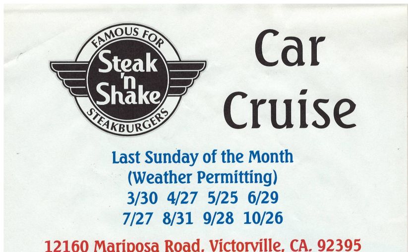Steak 'N Shake Car Cruise
