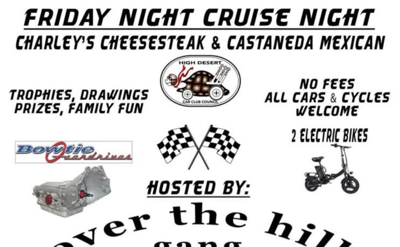 Over The Hill Gang Cruise Night