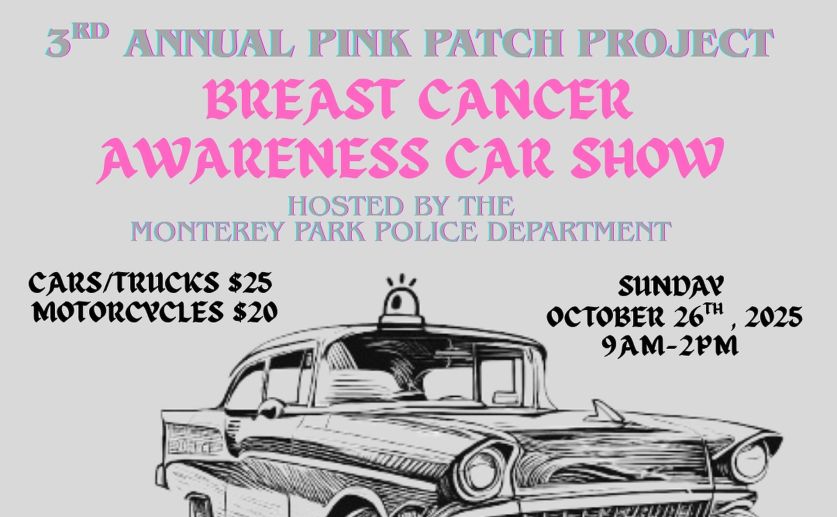Monterey Park Police Car Show