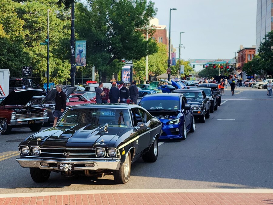 25th Anniversary Cruising Downtown Manchester NH