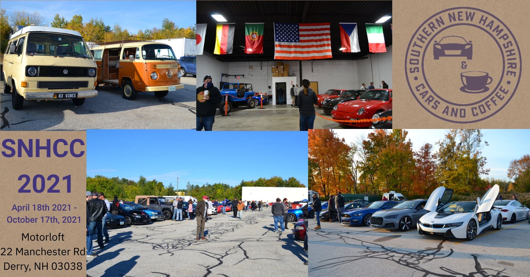 Southern New Hampshire Cars and Coffee