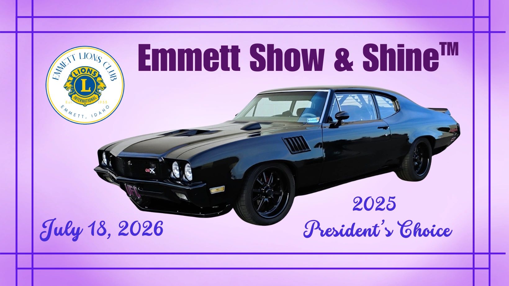 Emmett Show and Shine