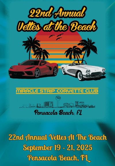 Vettes At The Beach Pensacola