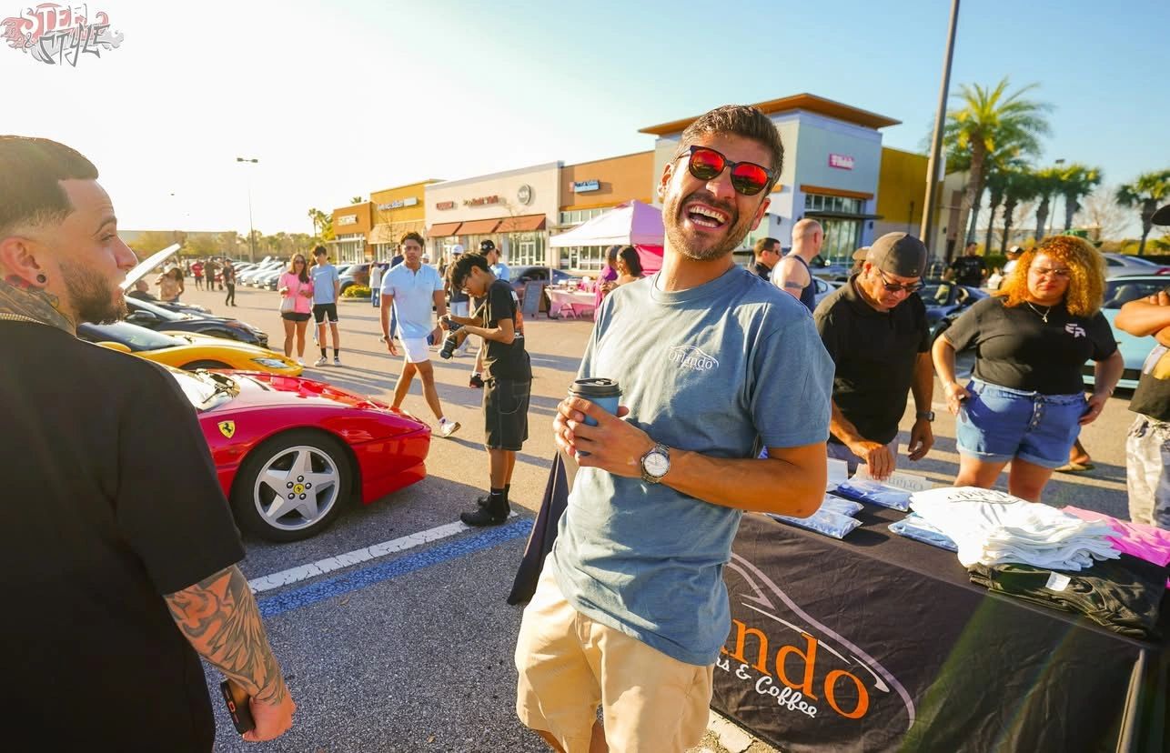 Orlando Cars and Coffee at House Blend Cafe