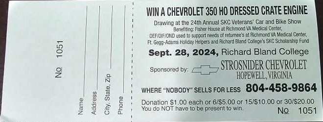 Southern Knights Cruisers Veterans Car & Bike Show