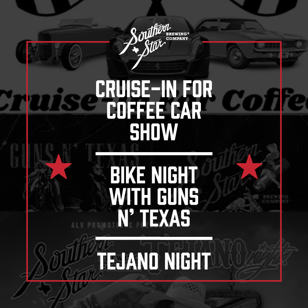 Cruise-In for Coffee Car Show at Southern Star Brewing
