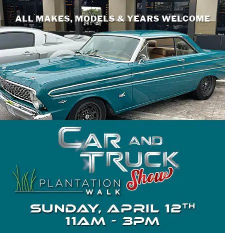 Plantation Walk Second Sunday Car & Truck Show