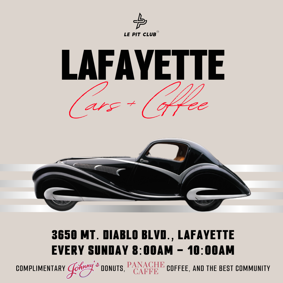 Le Pit Club Cars, Coffee & Pastries