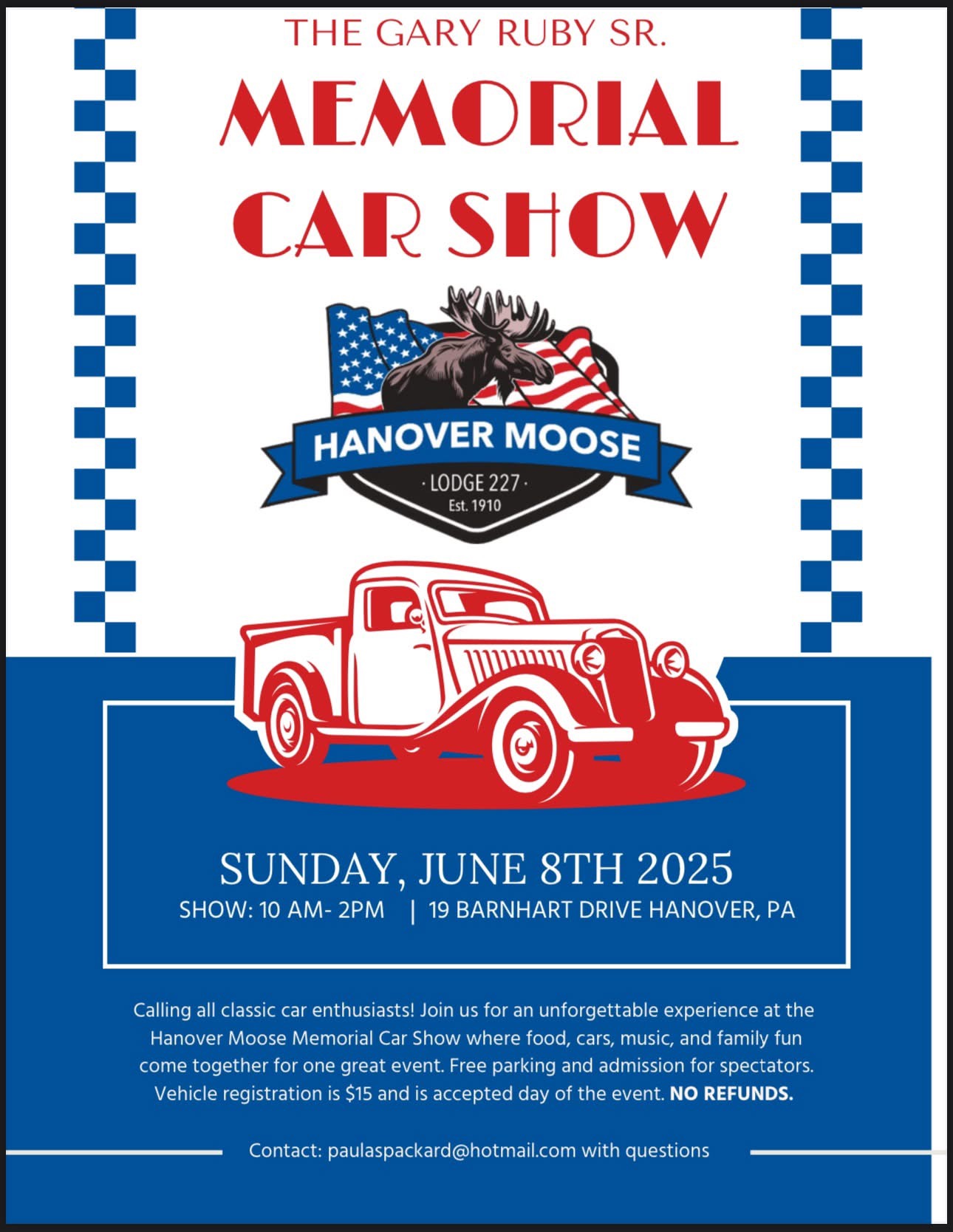 Gary Ruby Sr Memorial Car Show
