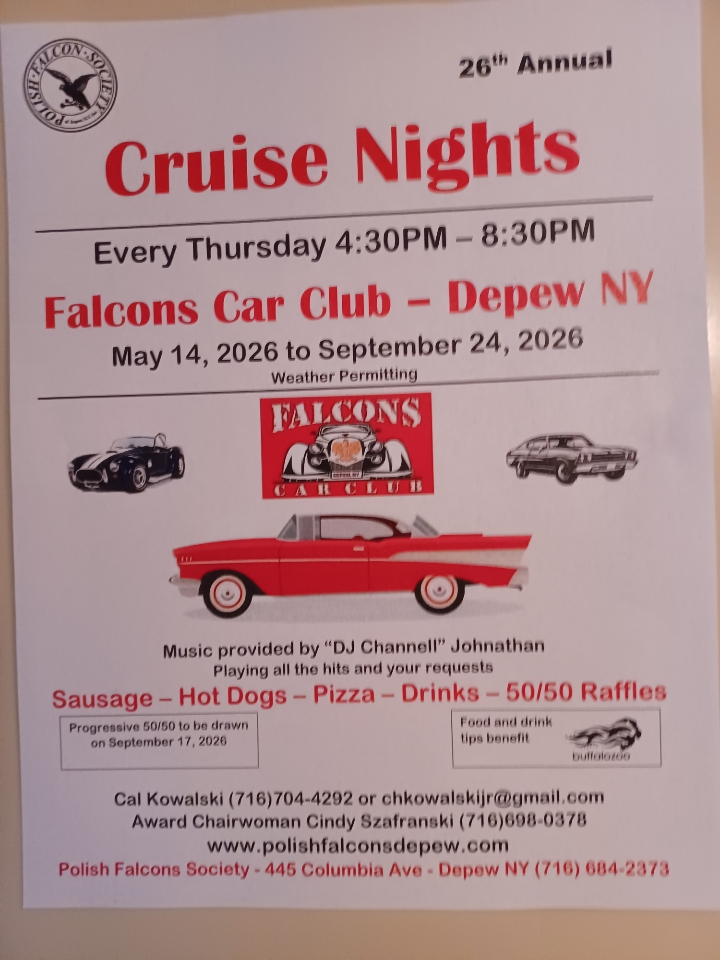 Polish Falcons Cruise Night