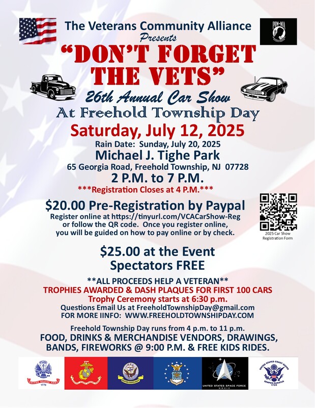 Don't Forget The Vets Car Show