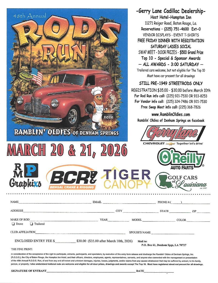 Picayune Fall Street Festival Car, Truck & Jeep Show