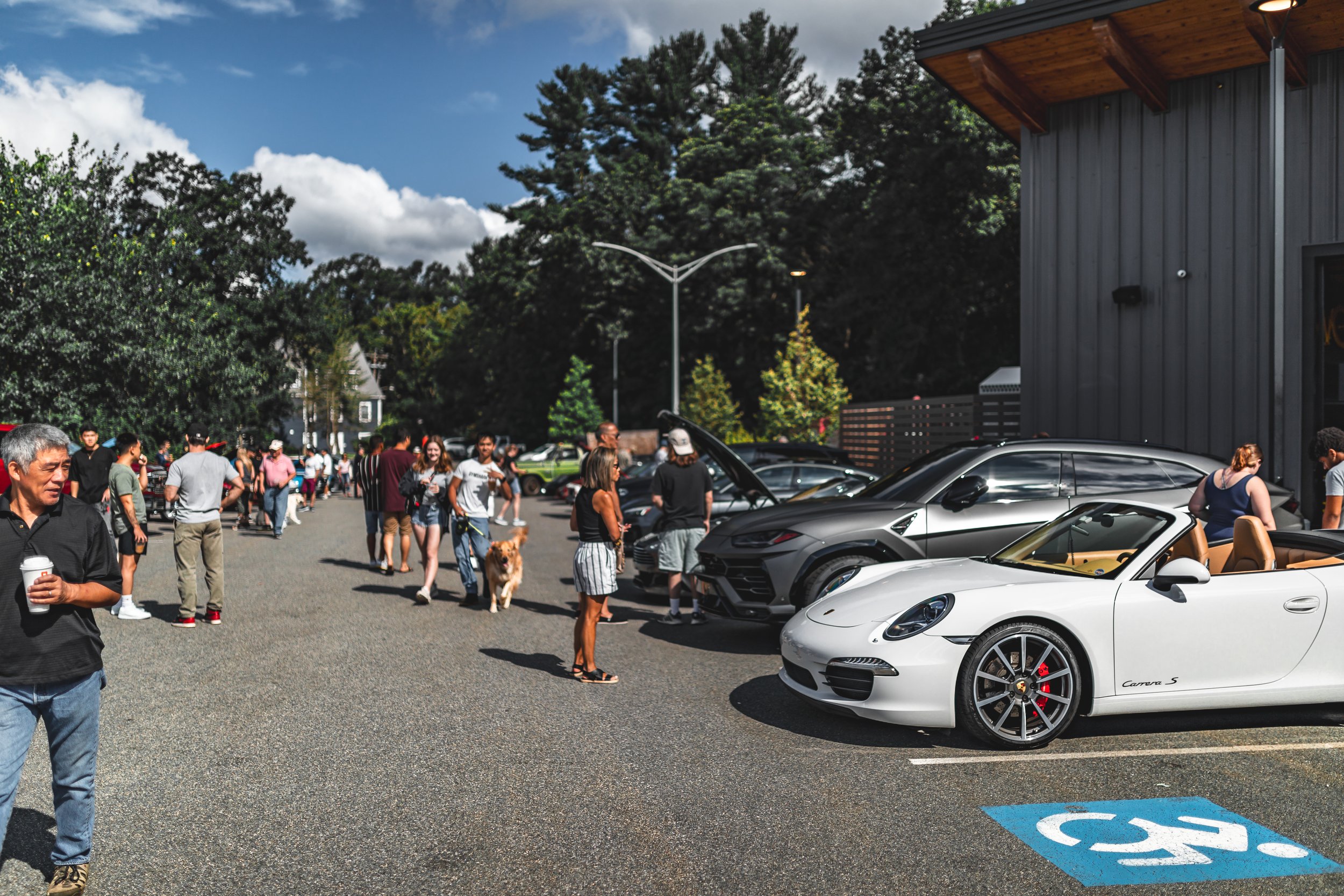 Bedford MA Cars & Coffee at Lexington