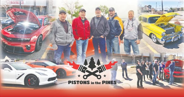 Pistons in the Pines Car Show