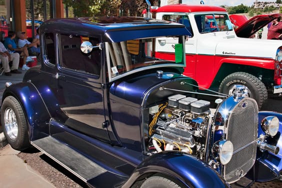 Hot Rods in the Village Car Show