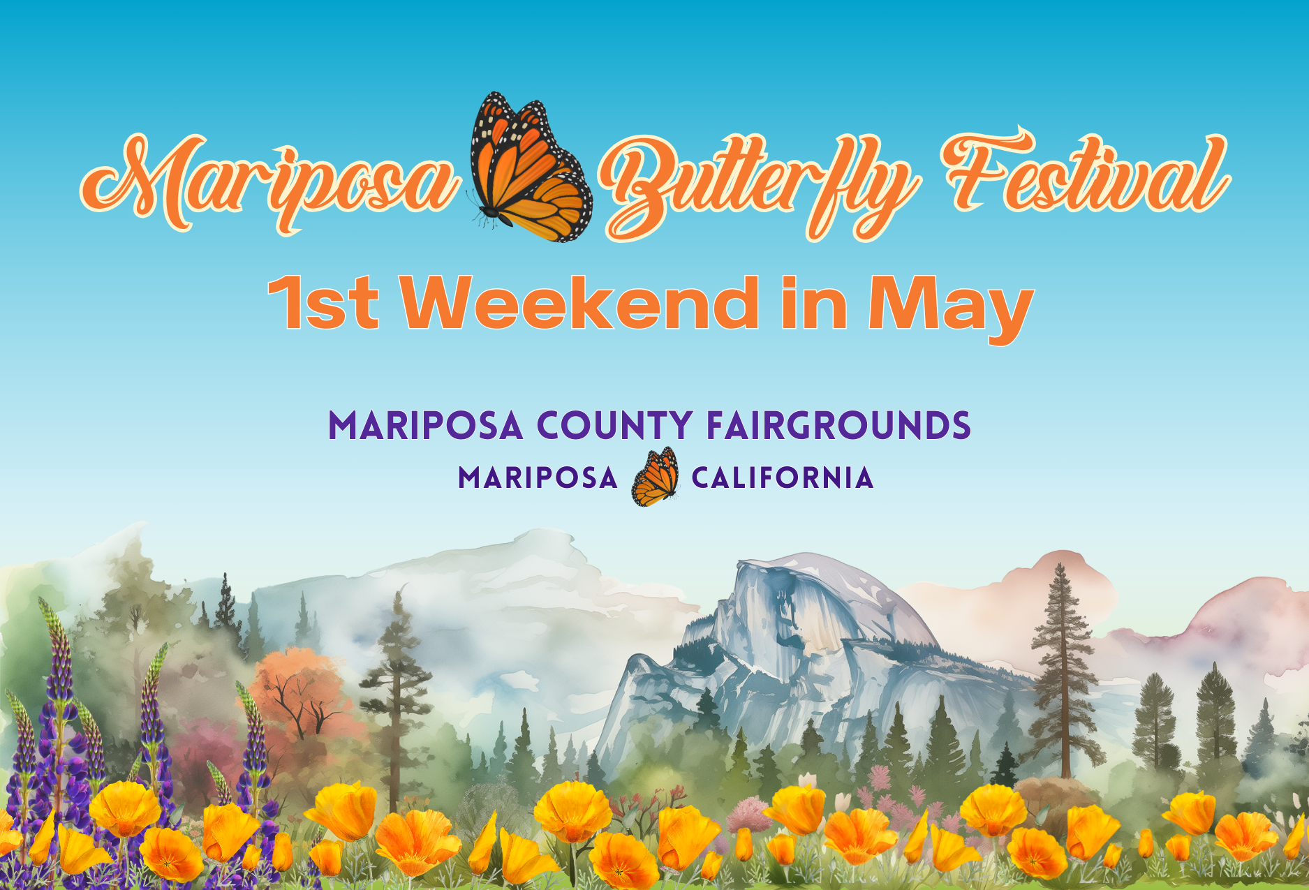 Mariposa Butterfly Festival Car Show