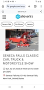 Seneca Falls Classic Car Truck and Motorcycle Show