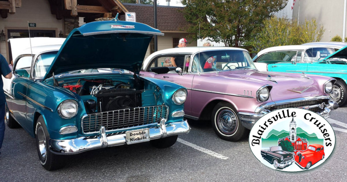 Blairsville Cruisers Monthly Cruise-In at Farmers Market