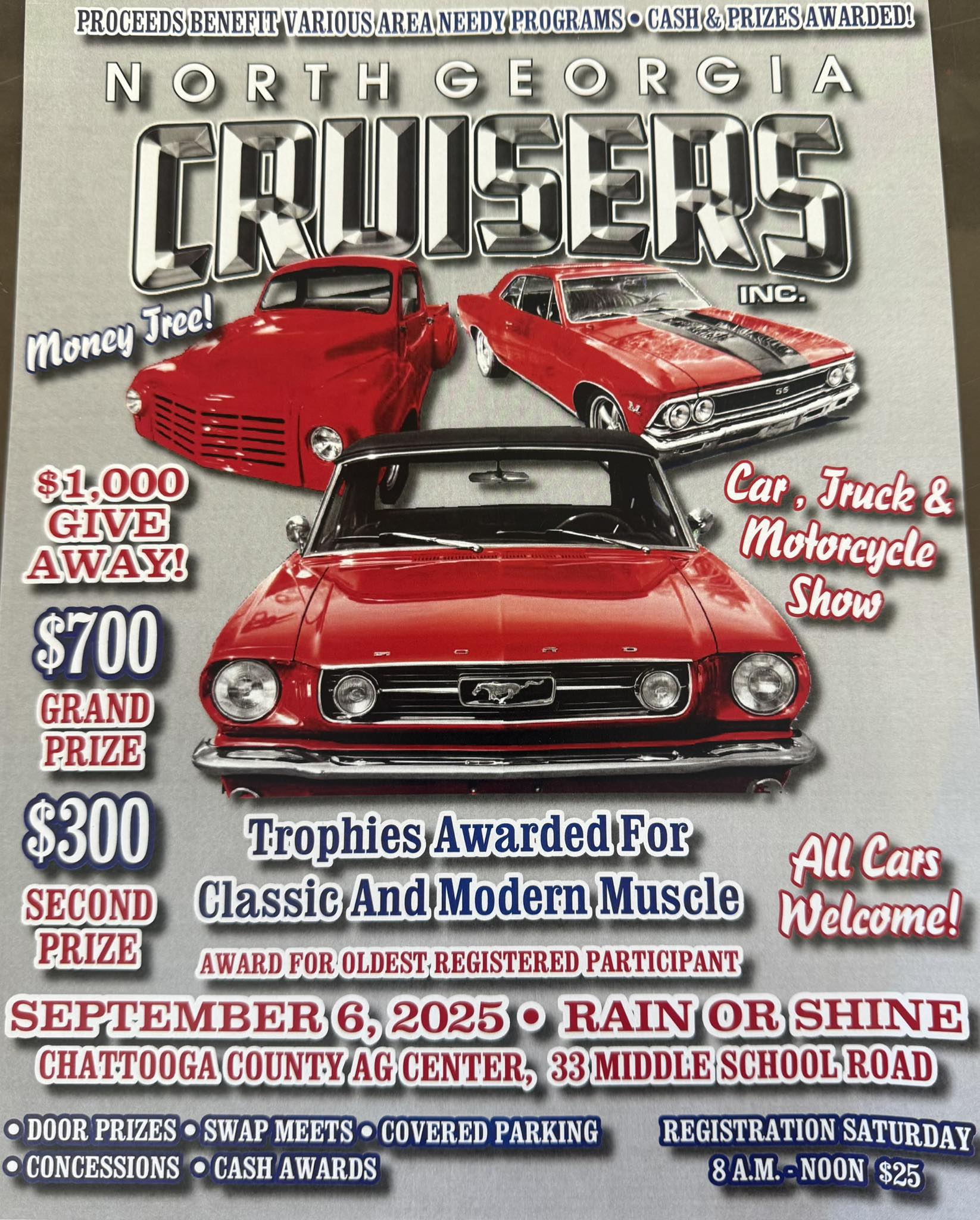 North Georgia Cruisers Annual Car Truck and Motorcycle Show