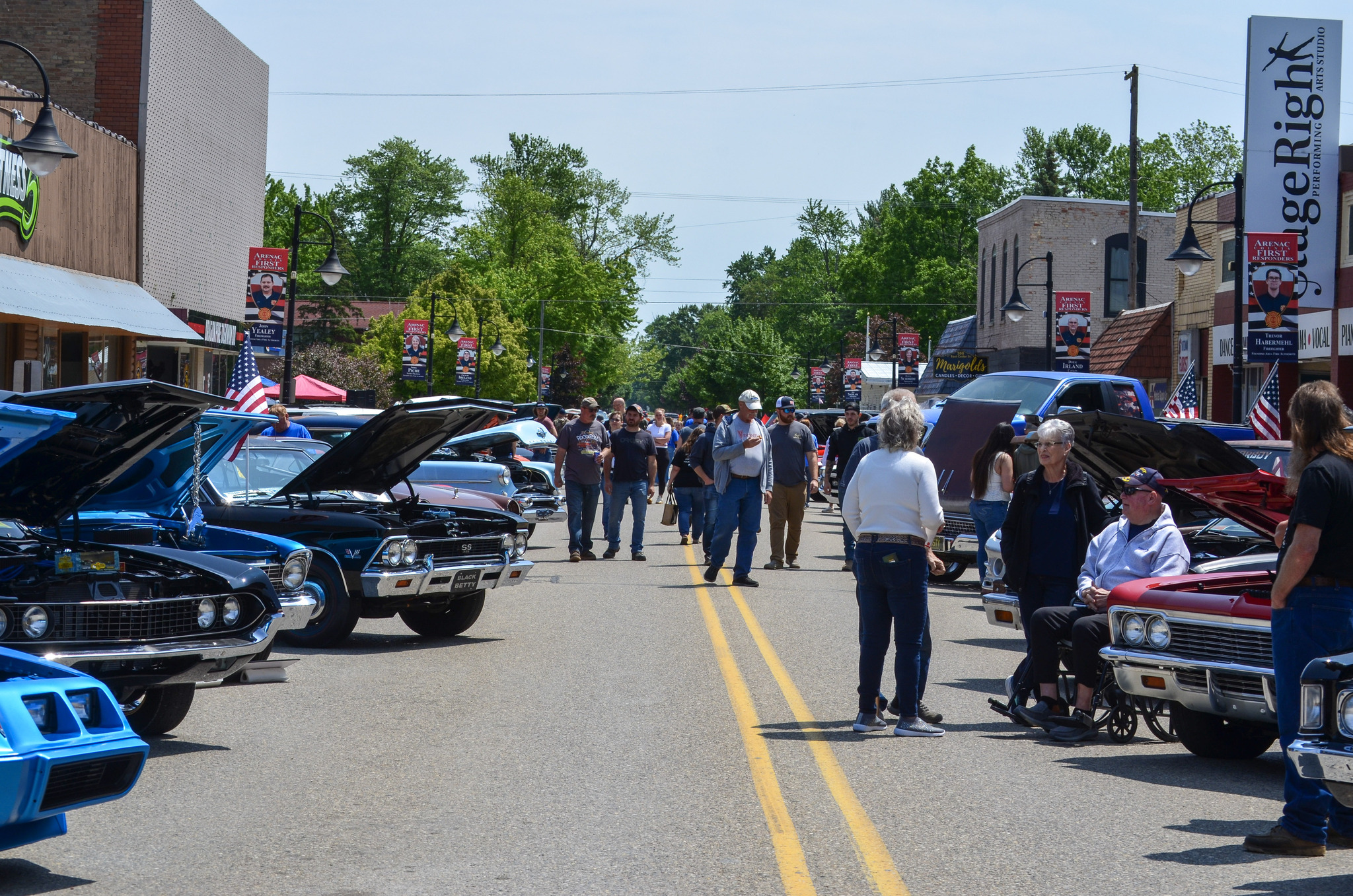 Pops In The Past Car Show