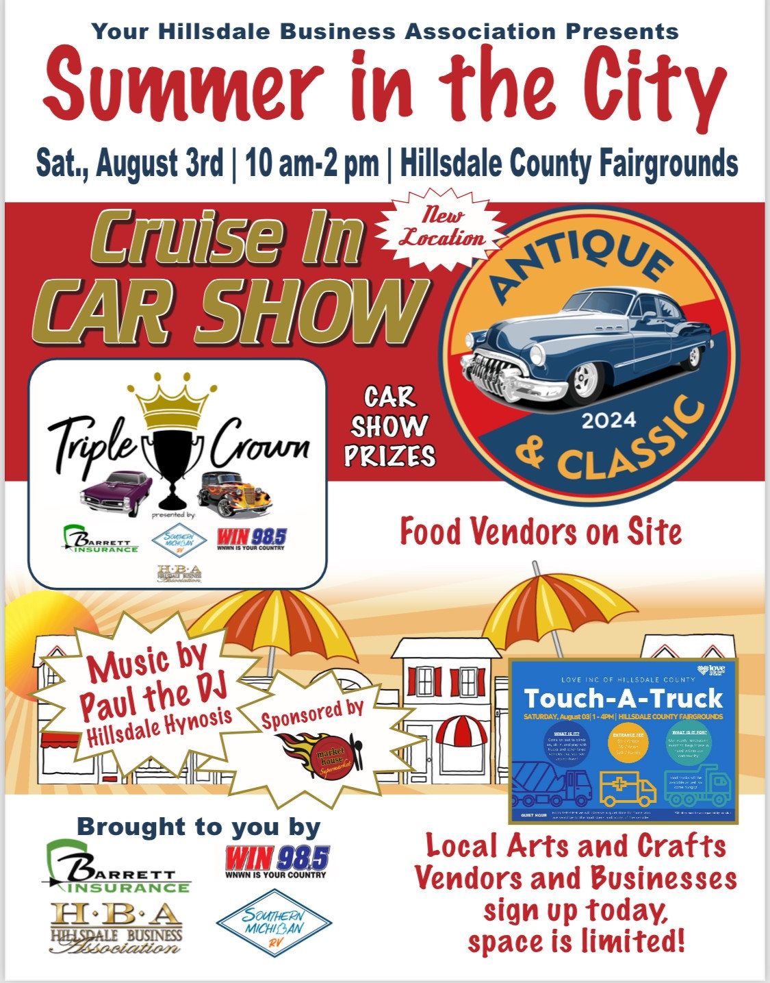 Summer In The City Cruise In Car Show