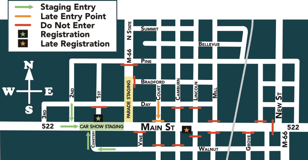 Stanton Old Fashioned Days Car Show