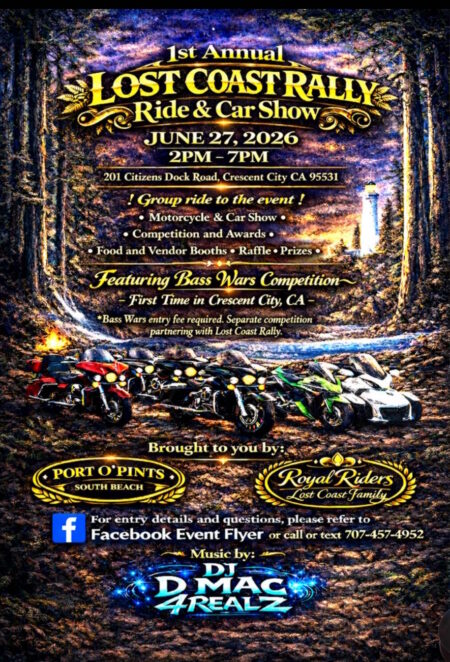 Lost Coast Rally Ride and Car Show