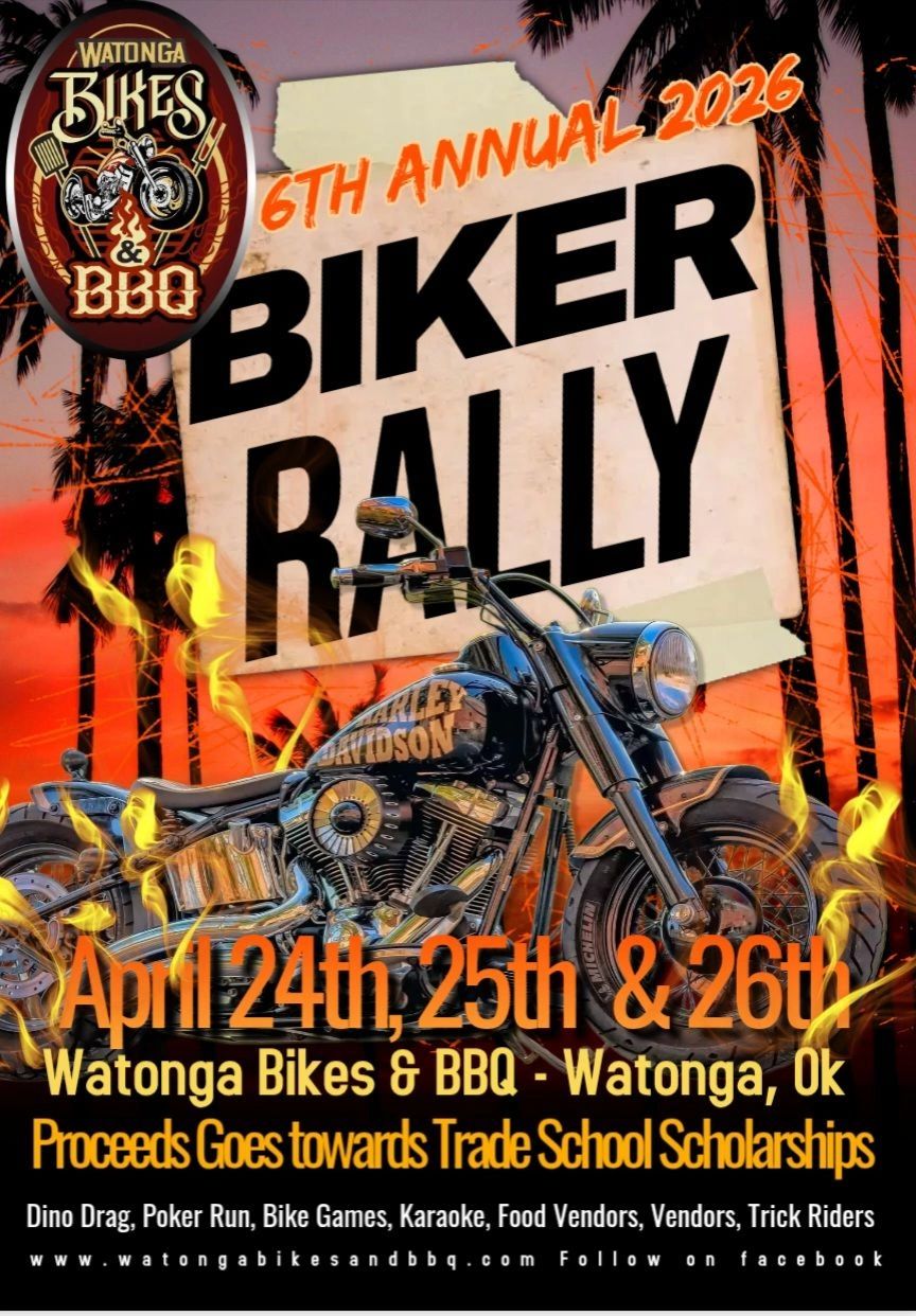 Watonga Bikes and BBQ Rally