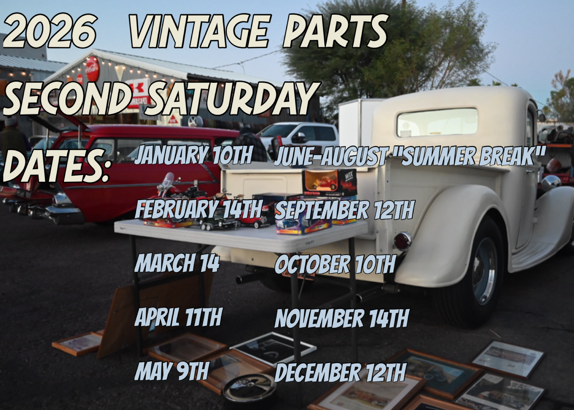 Vintage Parts of America Second Saturday Show