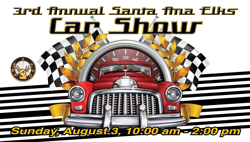 Santa Ana Elks Charity Car & Motorcycle Show