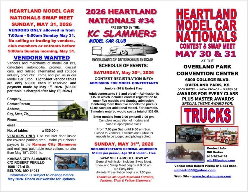 Heartland Model Car Nationals