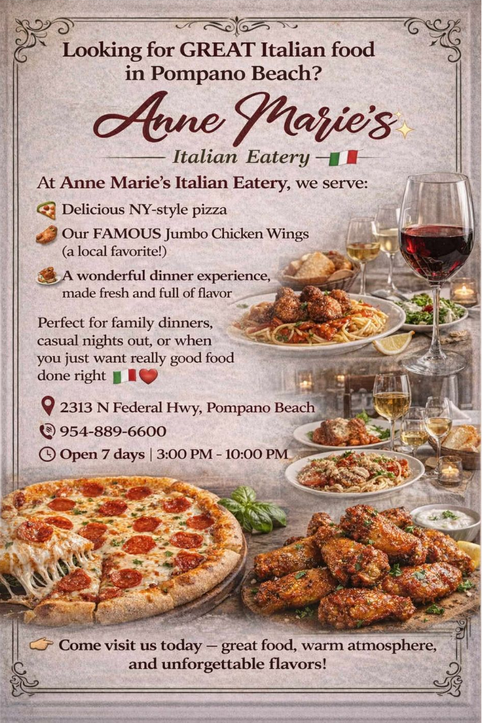 Sunday Classic Car Show at Anne Marie's Pompano