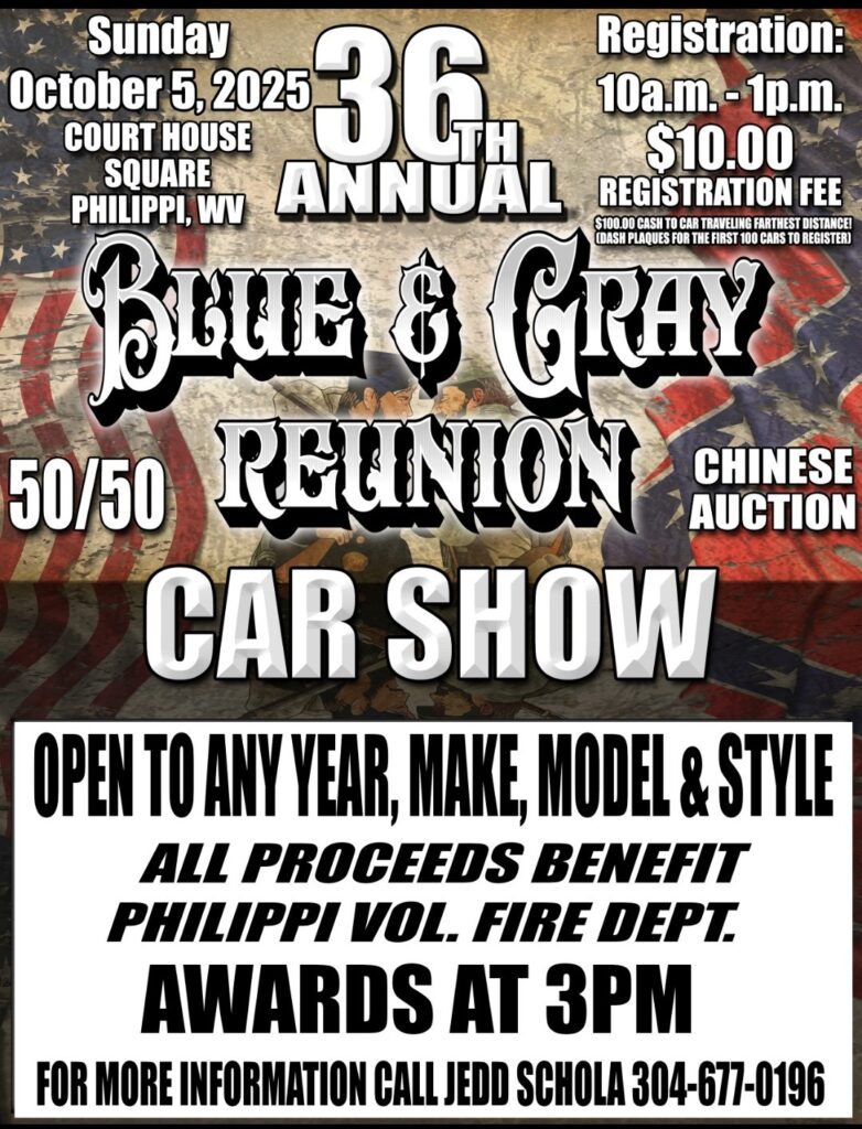 36th Annual Blue & Gray Reunion Car Show