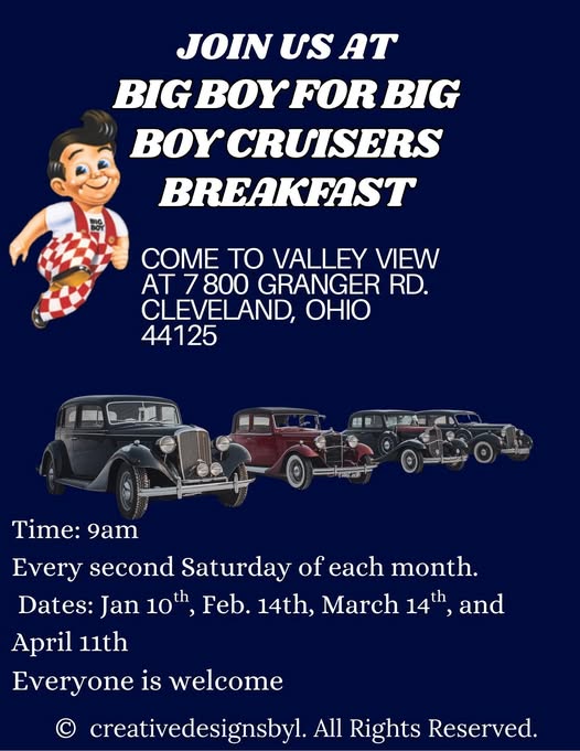 Big Boy Cruisers Breakfast
