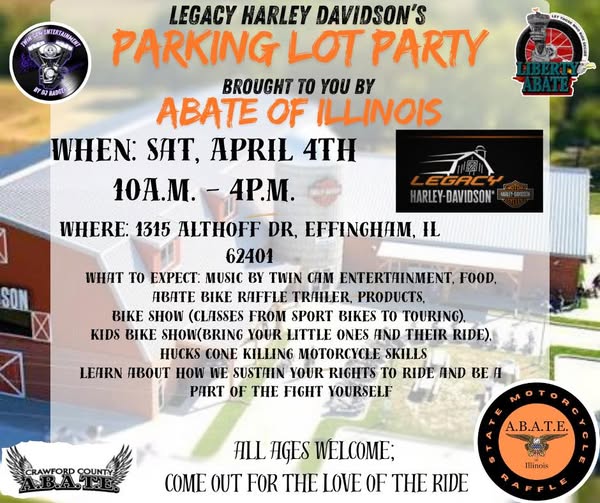 Legacy Harley Davidson's Parking Lot Party