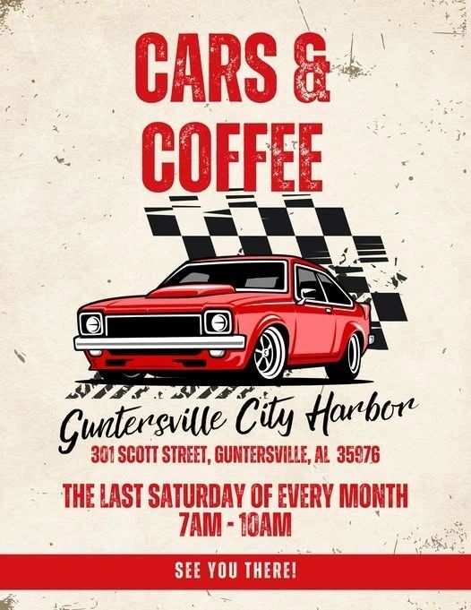 Guntersville City Harbor Cars & Coffee