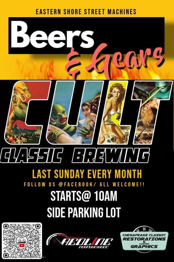ESSM- Beers & Gears Monthly Car Cruise!!