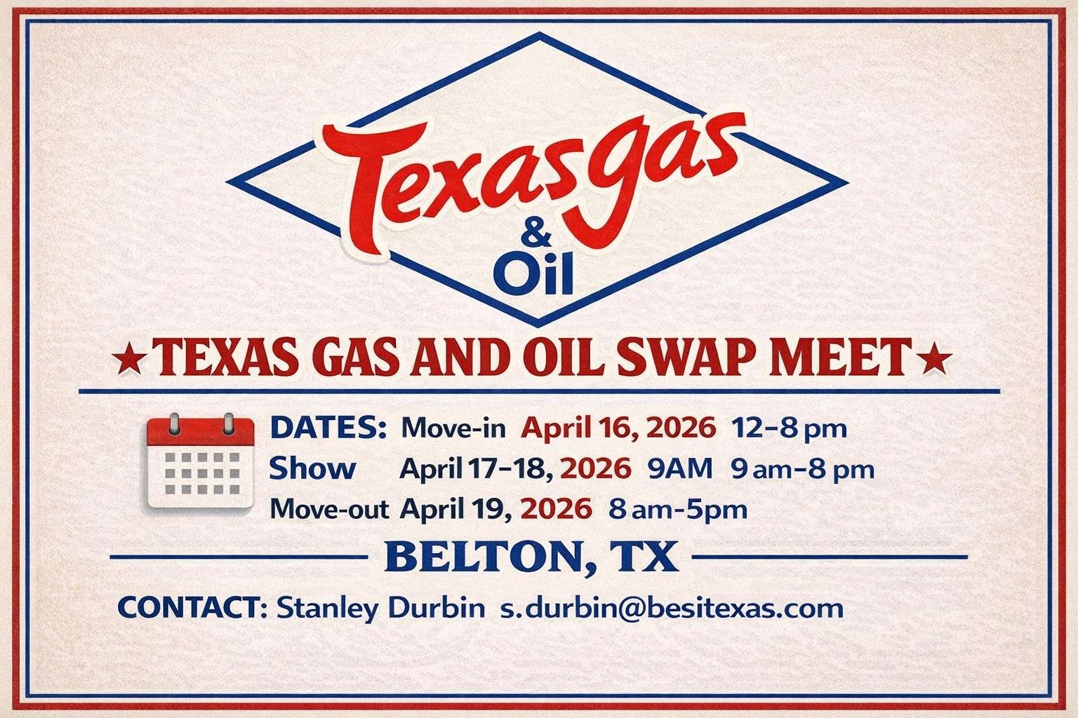 Texas Gas & Oil Swap Meet