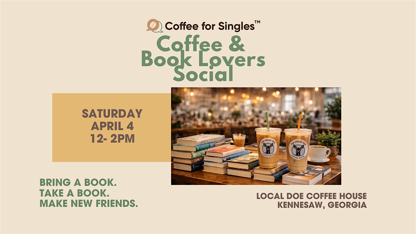 Coffee and Book Lovers Social