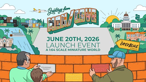 Build With Us: The Man/Cave Miniature Experience Launch