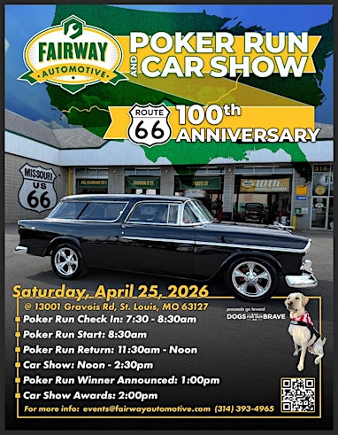 Fairway Automotive's Route 66 Poker Run & Car Show