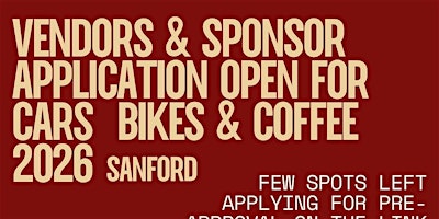 Cars & Coffee Sanford Vendors & Sponsors