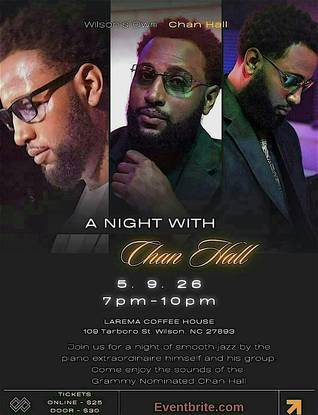 Live Jazz for Mother's Day with Grammy Nominated Chan Hall + Band