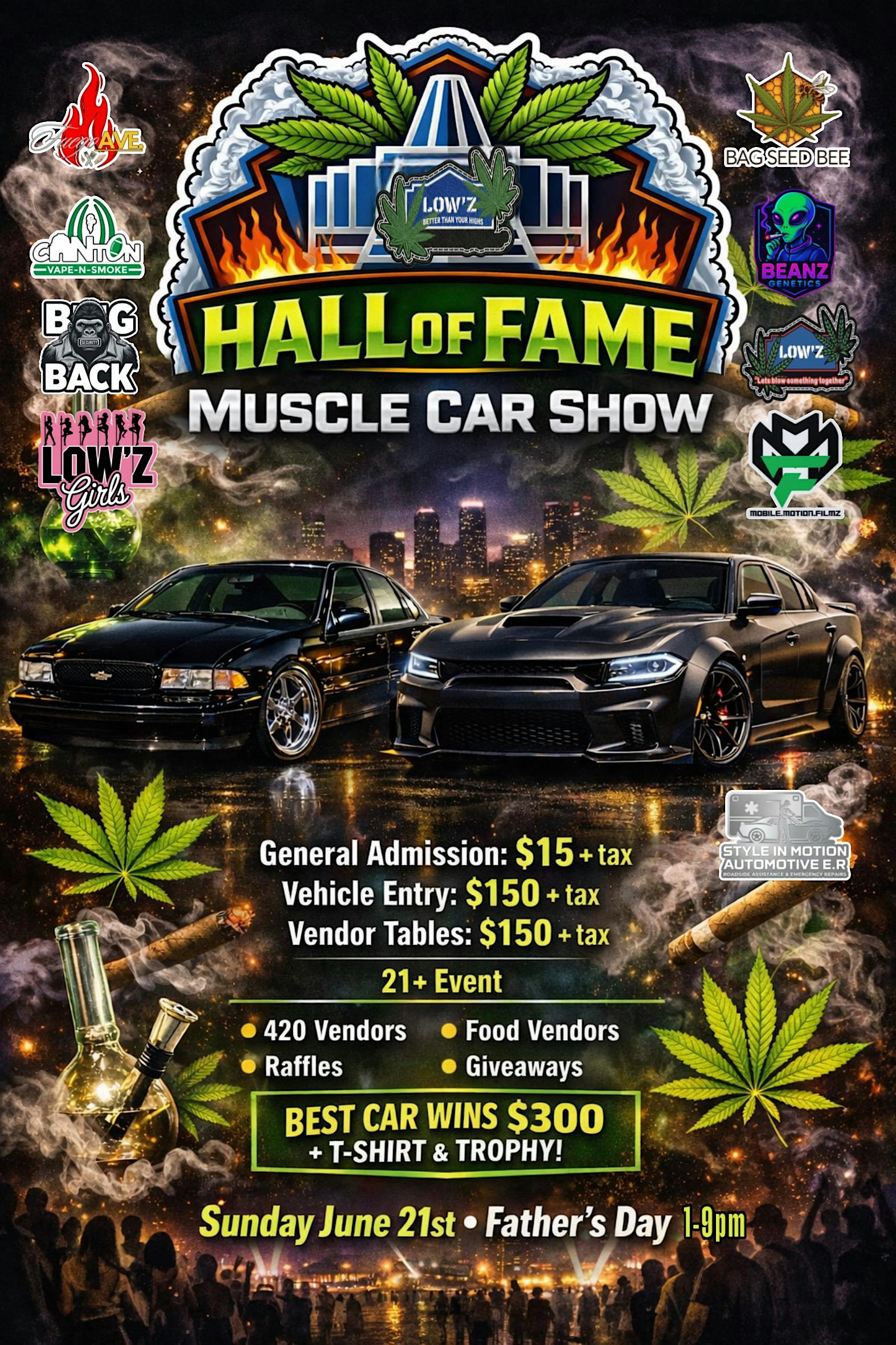Hall Of Fame Muscle Car Show