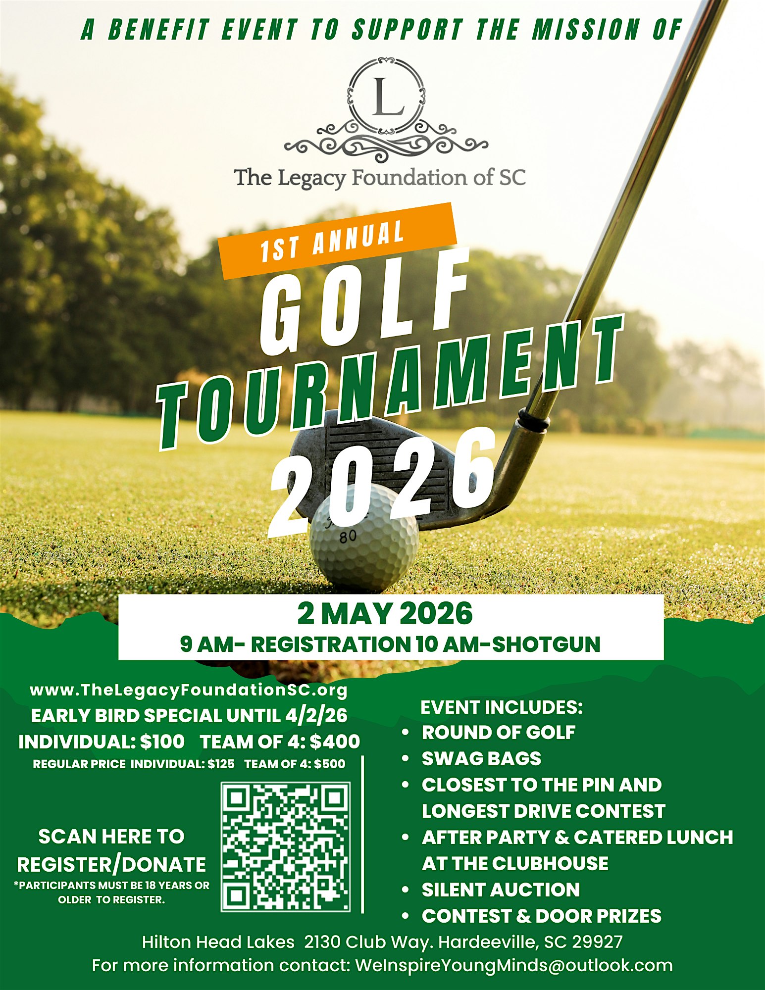 1st Annual Golf Tournament