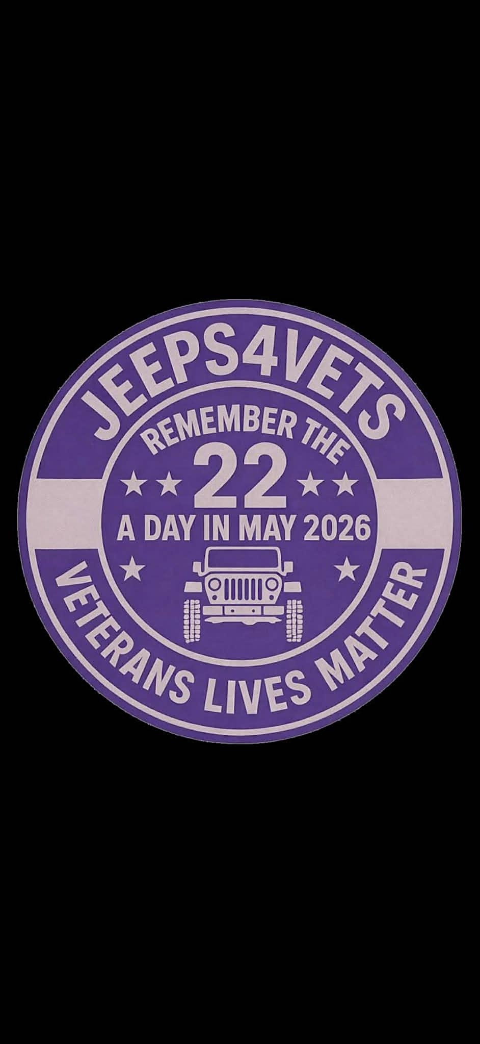 2nd annual Jeeps 4 Vets Powerwheels drag race "22 a day in May"