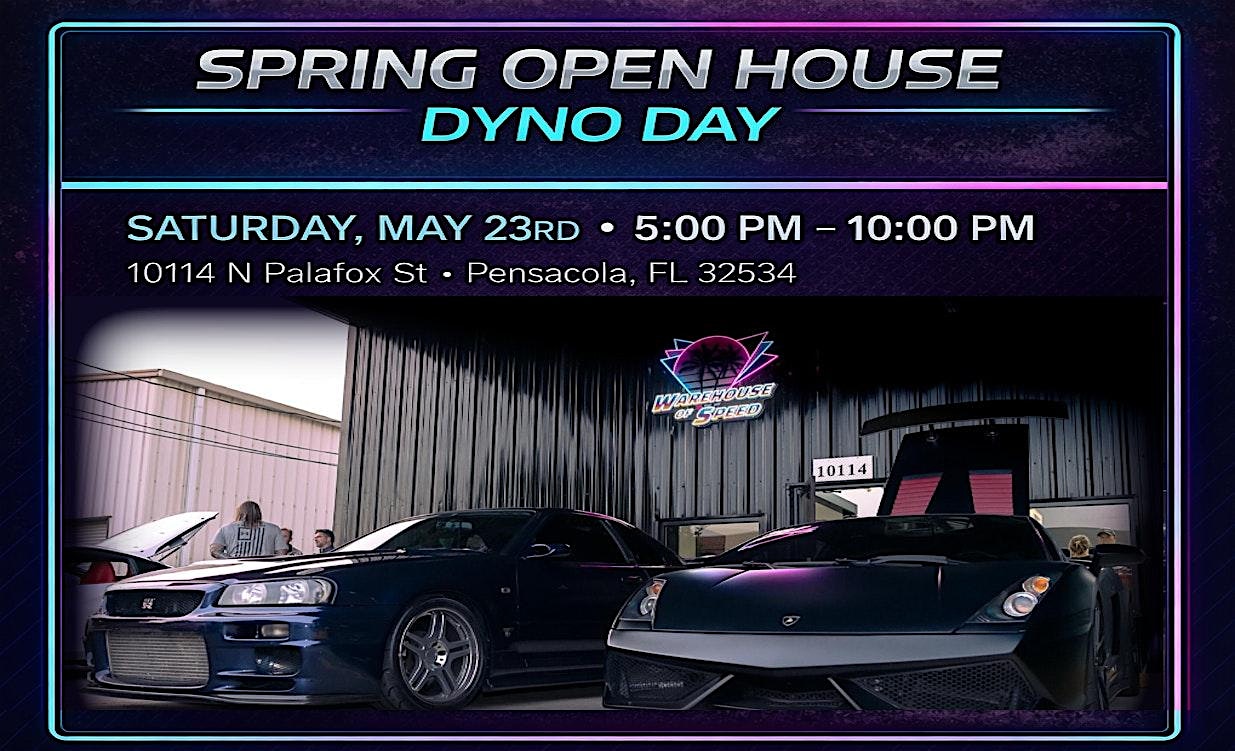 Warehouse of Speed Hot Nights, Cool Cars Spring Open House 5.0 Dyno Day