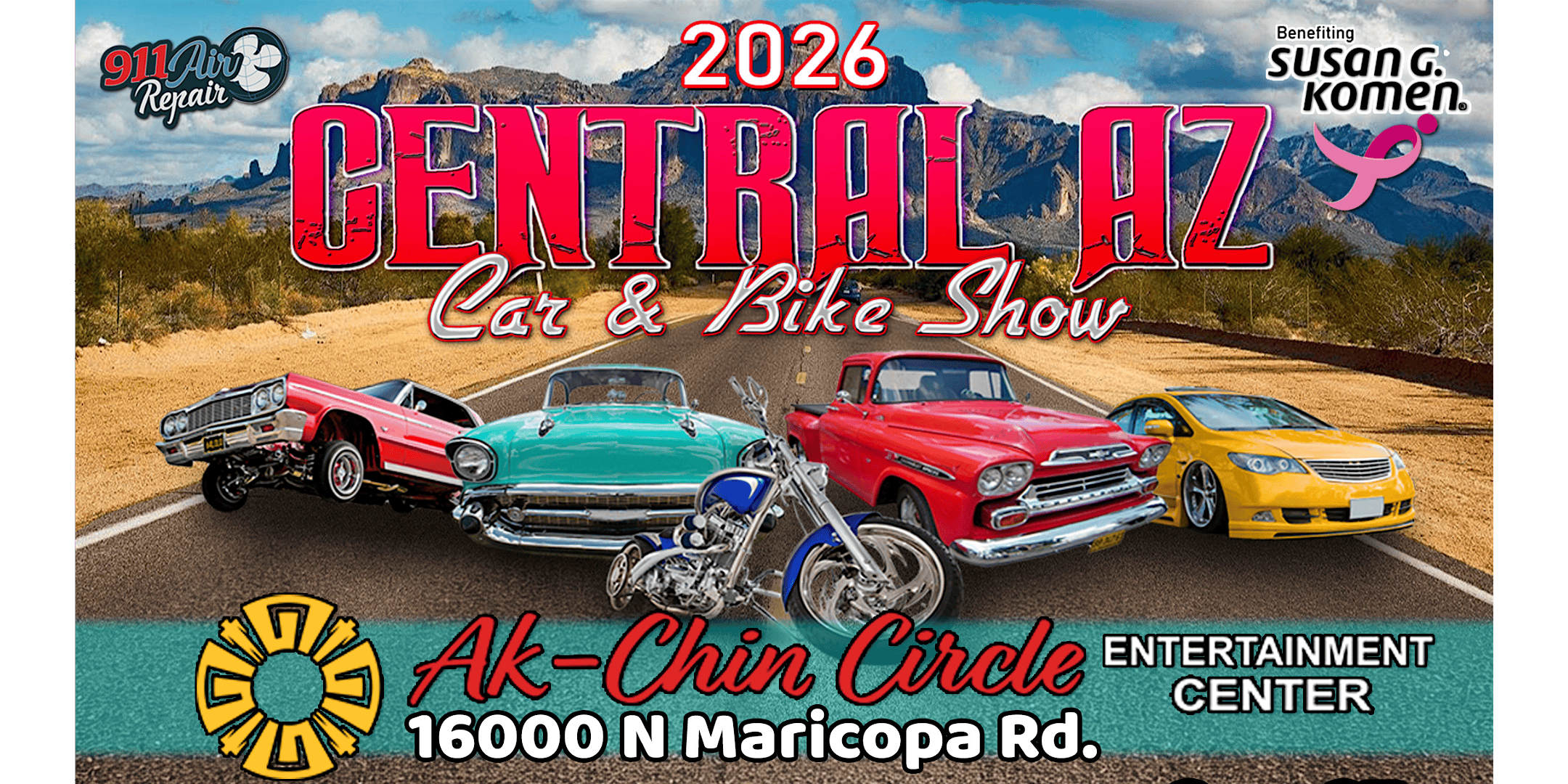 2026 Central AZ Car & Bike Show Registration
