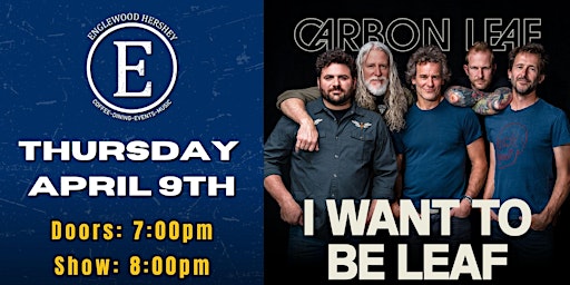 Carbon Leaf - I WANT TO BE LEAF Tour 2026