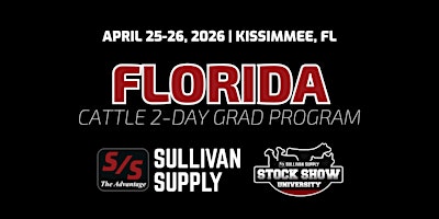 2026 Florida 2-Day Cattle Grad Program